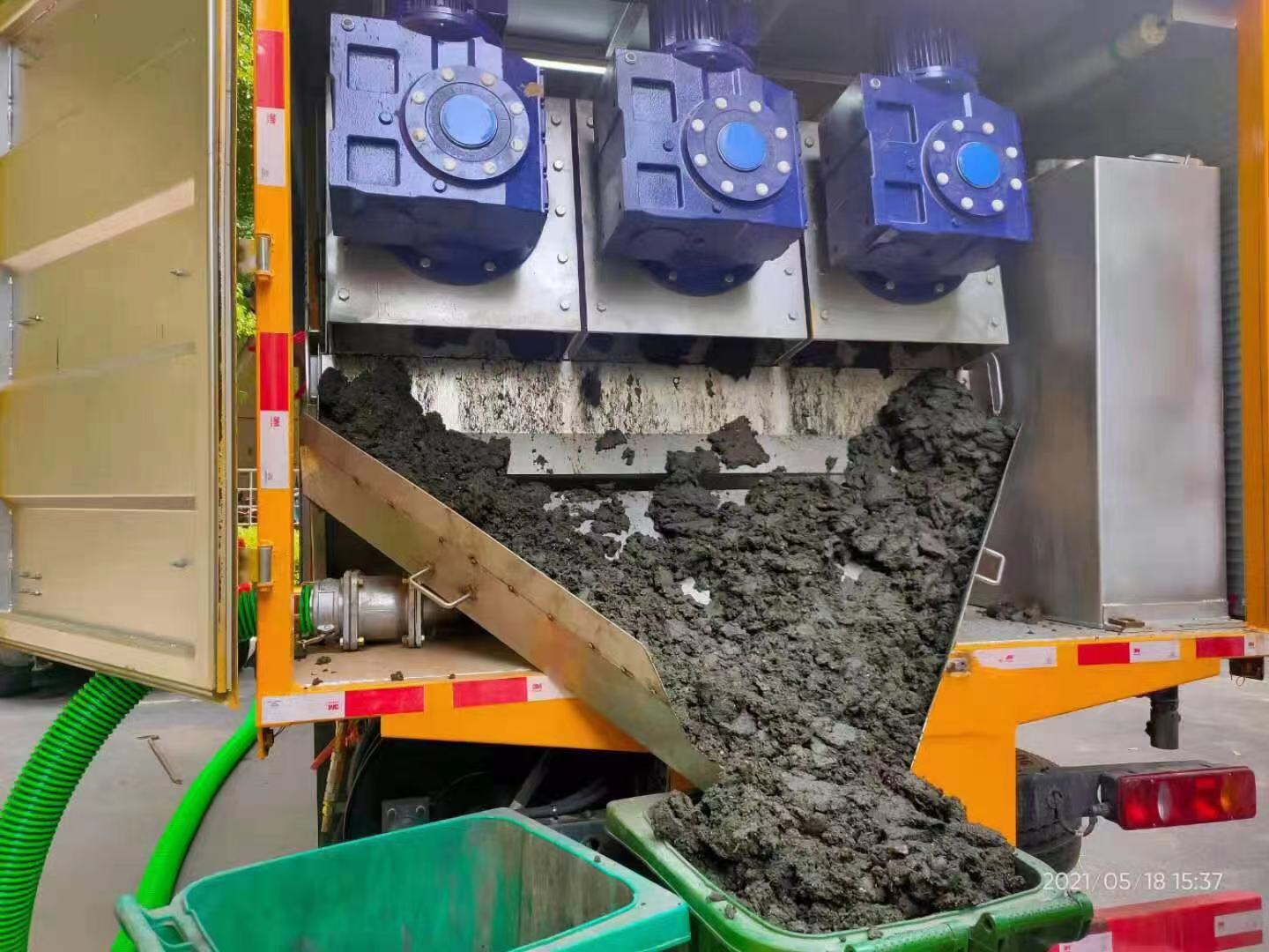 兴庆化粪池清掏城市维护站-泥浆净化干湿分离处理